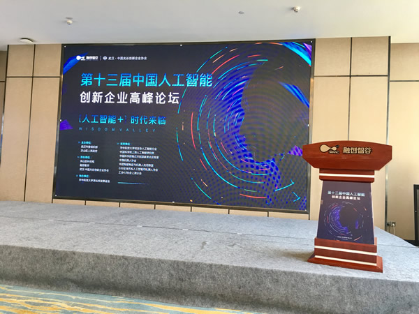 陳義紅出席第十三屆中國人工智能創新企業高峰論壇